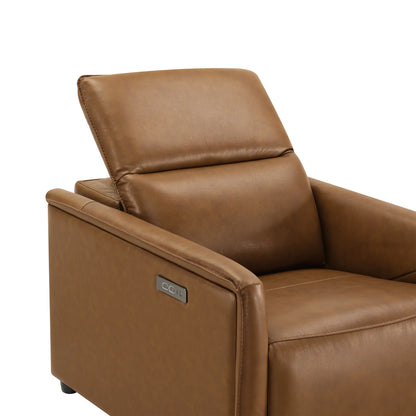 Luca Zero-wall Hugger Leather Power Recliner