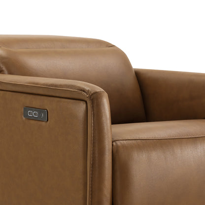 Luca Zero-wall Hugger Leather Power Recliner