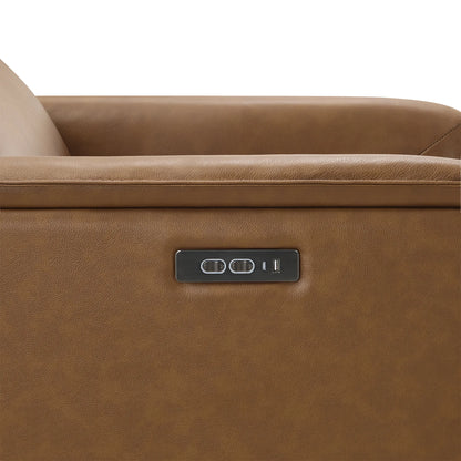 Luca Zero-wall Hugger Leather Power Recliner