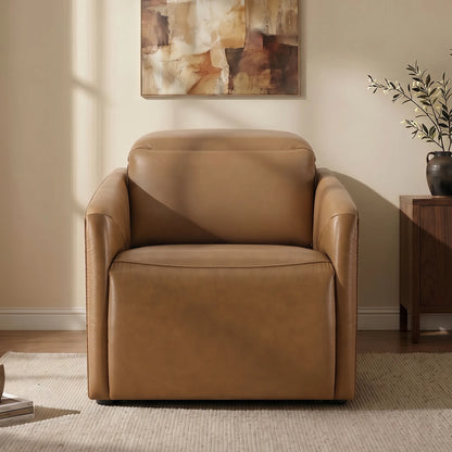 Luca Zero-wall Hugger Leather Power Recliner