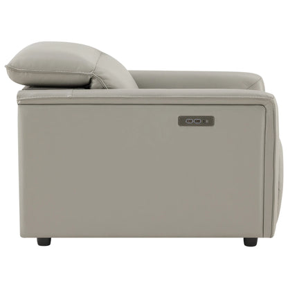 Luca Zero-wall Hugger Leather Power Recliner