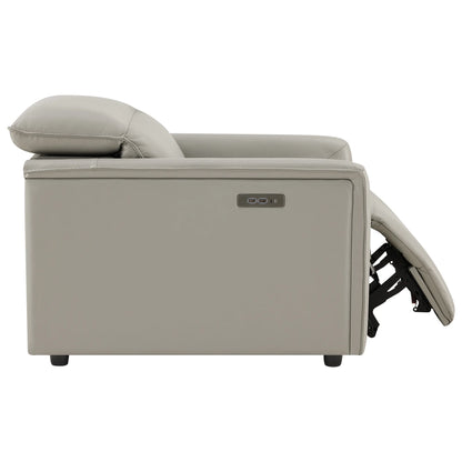 Luca Zero-wall Hugger Leather Power Recliner