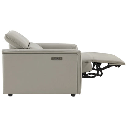 Luca Zero-wall Hugger Leather Power Recliner