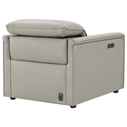 Luca Zero-wall Hugger Leather Power Recliner
