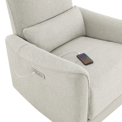 Tracee Power Swivel Nursery Glider Recliner