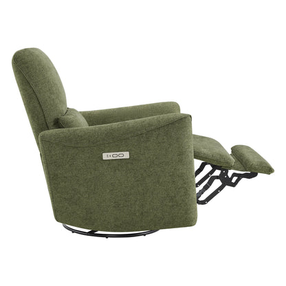 Tracee Modern Power Swivel Glider Recliner