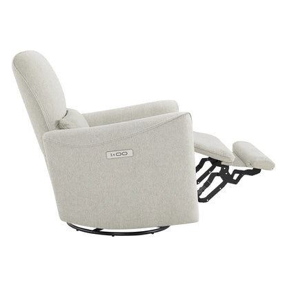 Tracee Power Swivel Nursery Glider Recliner