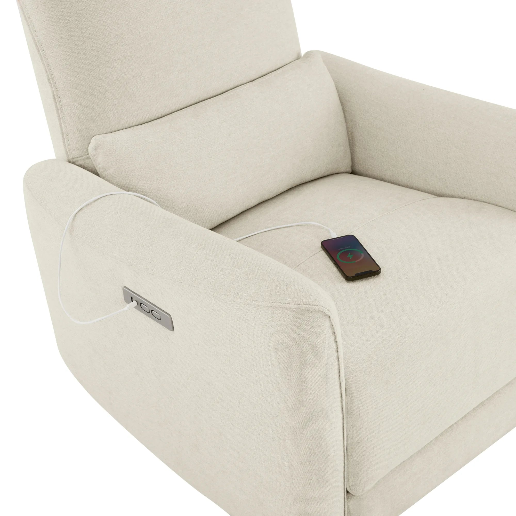 Tracee Power Swivel Nursery Glider Recliner
