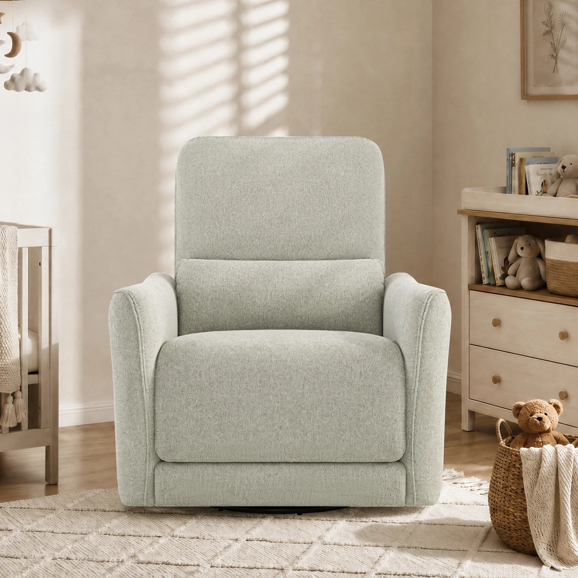 Tracee Power Swivel Nursery Glider Recliner