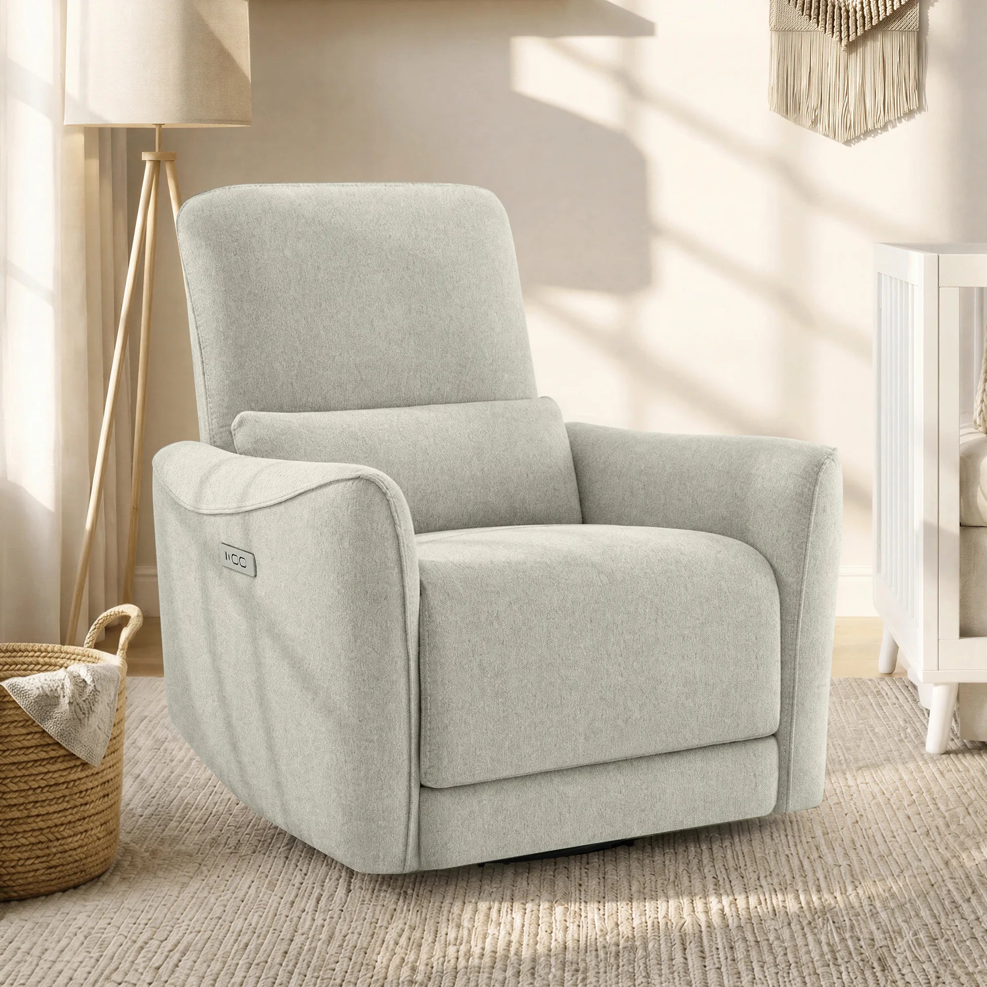 Tracee Power Swivel Nursery Glider Recliner