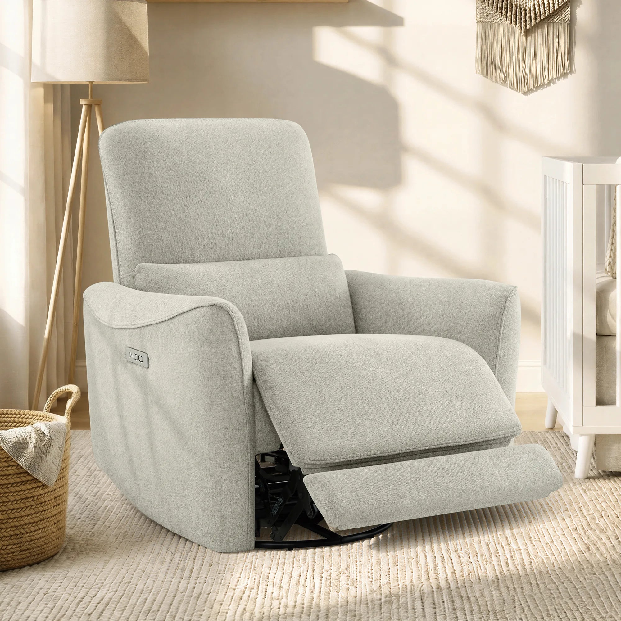 Tracee Modern Power Swivel Glider Recliner