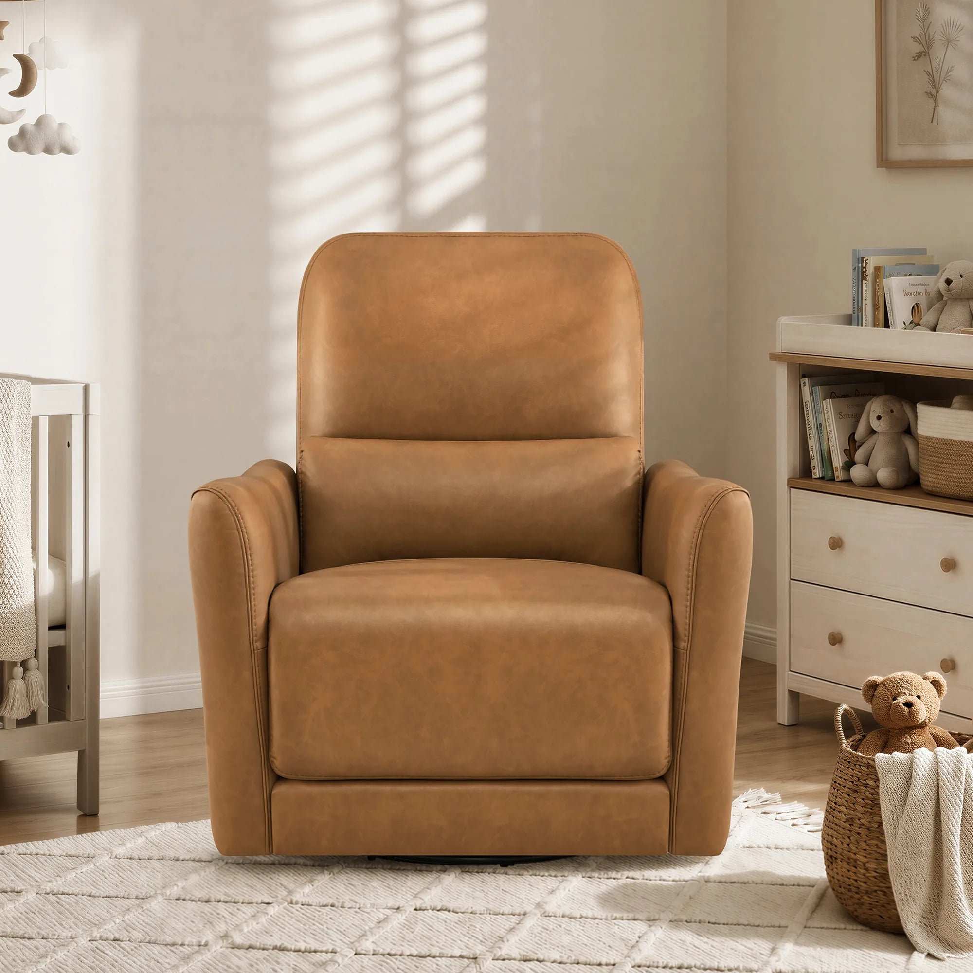 Tracee Power Swivel Nursery Glider Recliner