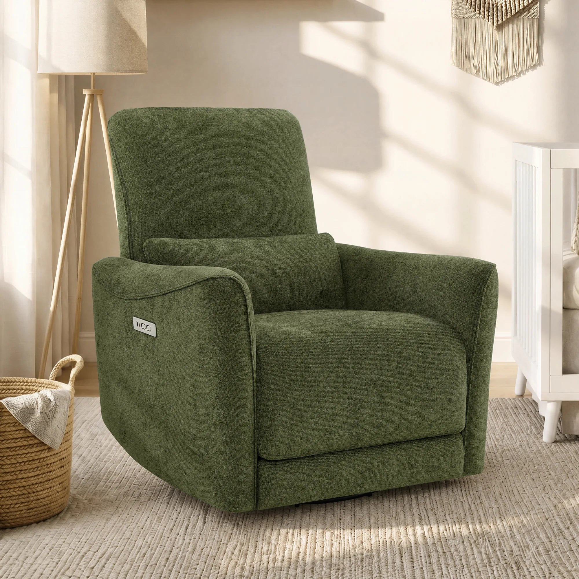 Tracee Power Swivel Nursery Glider Recliner
