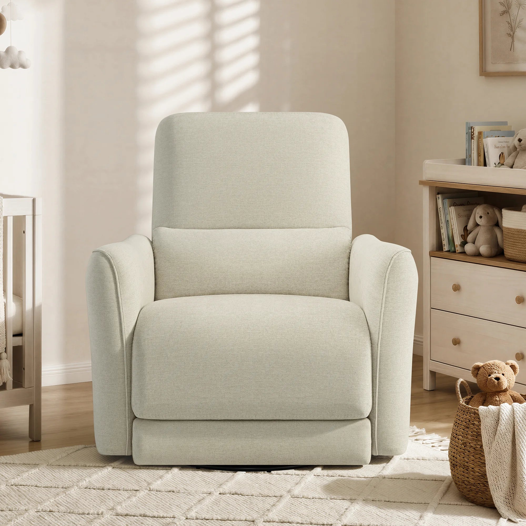 Tracee Power Swivel Nursery Glider Recliner