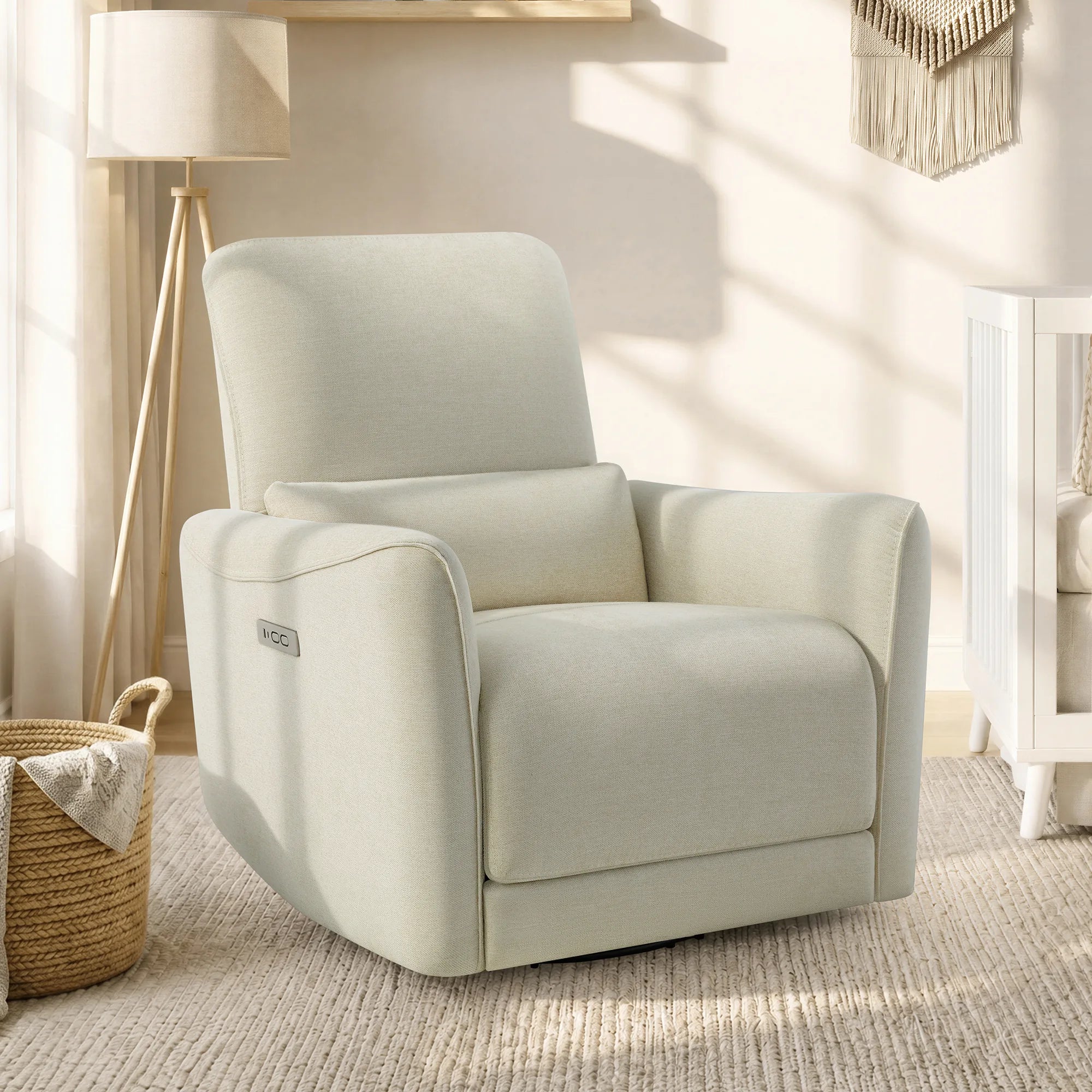 Tracee Power Swivel Nursery Glider Recliner