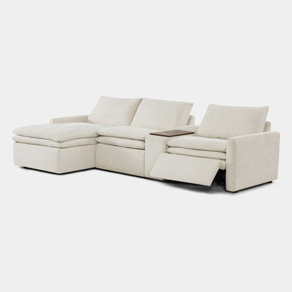 Ohana Zero Gravity Modular Lay-Flat Reclining Sofa with Chaise