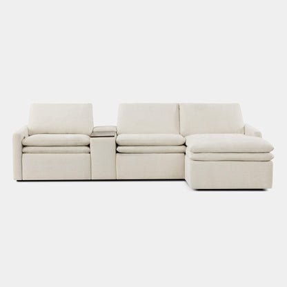 Ohana Zero Gravity Modular Lay-Flat Reclining Sofa with Chaise
