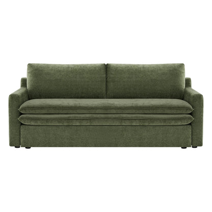 Ohana Modern Double-Cushion 3-Seater Stationary Sofa
