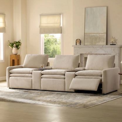 Ohana 3-Seat Zero Gravity Modular Reclining Sofa