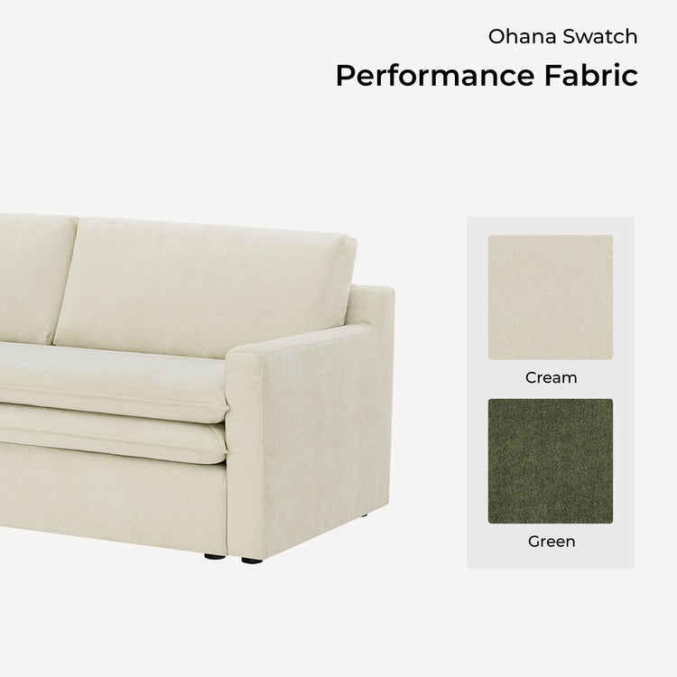 Ohana Performance Fabric Sofa Swatches