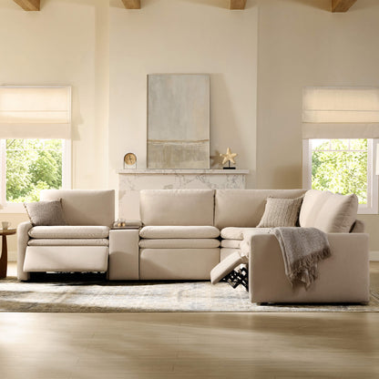 Ohana 4-Seat Zero Gravity Modular Reclining Sofa