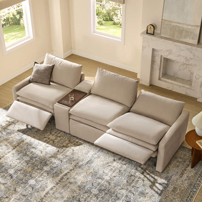 Ohana 3-Seat Zero Gravity Modular Reclining Sofa