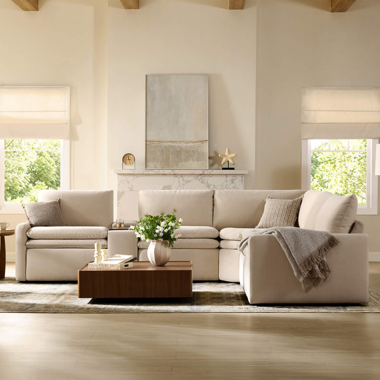 Ohana 4-Seat Zero Gravity Modular Reclining Sofa