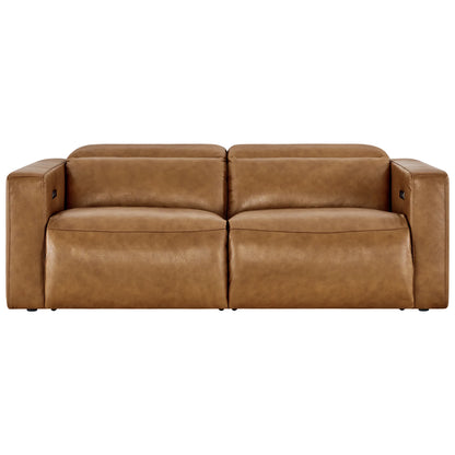 Oliver 2-Seat Wall-hugger Reclining Sectional Sofa with Power Headrest