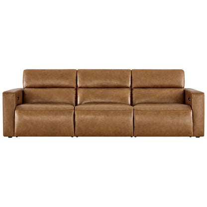 Oliver 3-Seat Wall-hugger Reclining Sectional Sofa with Power Headrest