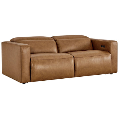 Oliver 2-Seat Wall-hugger Reclining Sectional Sofa with Power Headrest