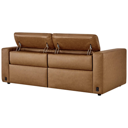 Oliver 2-Seat Wall-hugger Reclining Sectional Sofa with Power Headrest