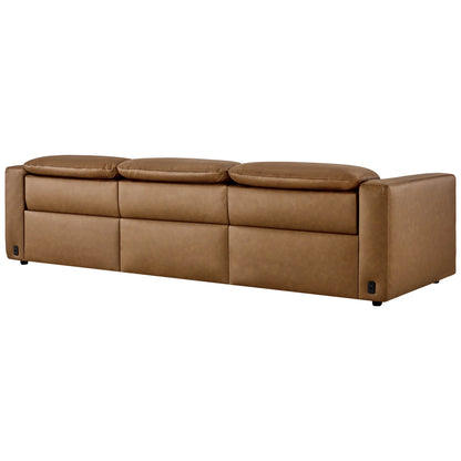 Oliver 3-Seat Wall-hugger Reclining Sectional Sofa with Power Headrest