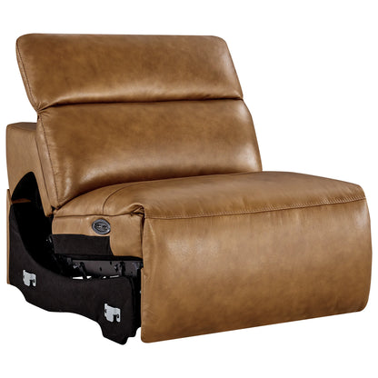 Oliver 5-Seat Wall-hugger Reclining Sectional Sofa with Power Headrest