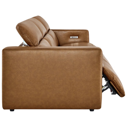 Oliver 2-Seat Wall-hugger Reclining Sectional Sofa with Power Headrest