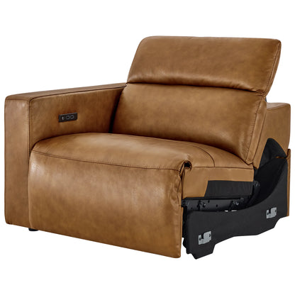 Oliver 2-Seat Wall-hugger Reclining Sectional Sofa with Power Headrest