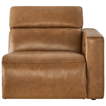 Oliver 3-Seat Wall-hugger Reclining Sectional Sofa with Power Headrest