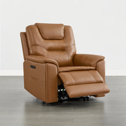 Ramos Genuine Leather Zero Gravity Power Recliner with Power Headrest