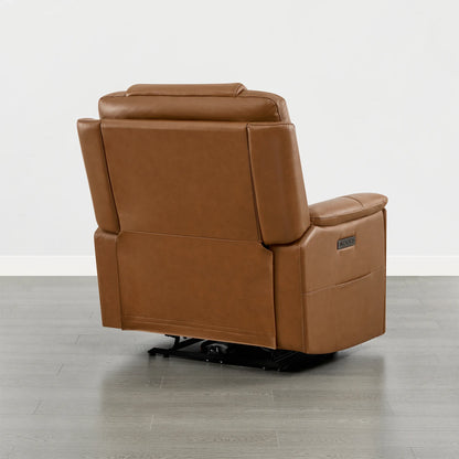 Ramos Genuine Leather Zero Gravity Power Recliner with Power Headrest