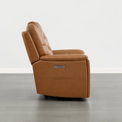 Ramos Genuine Leather Zero Gravity Power Recliner with Power Headrest