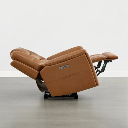 Ramos Genuine Leather Zero Gravity Power Recliner with Power Headrest