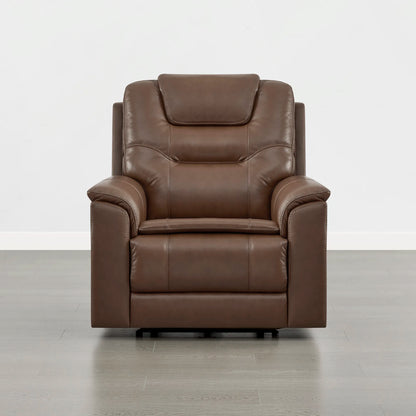 Ramos Genuine Leather Zero Gravity Power Recliner with Power Headrest