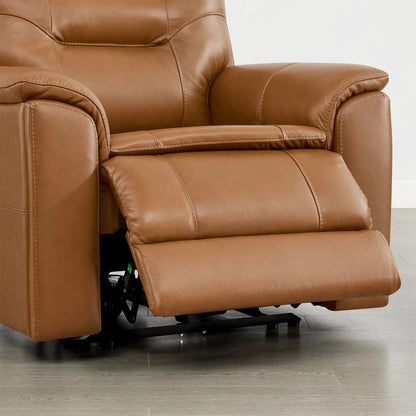 Ramos Genuine Leather Zero Gravity Power Recliner with Power Headrest