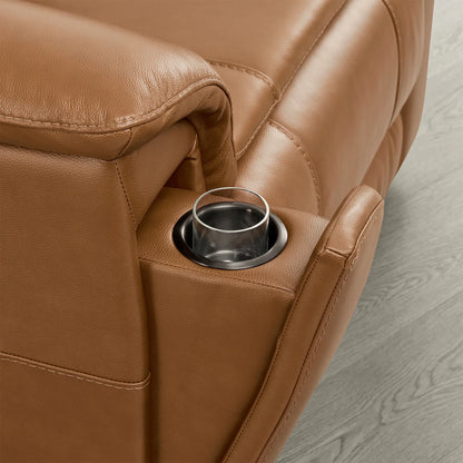 Ramos Genuine Leather Zero Gravity Power Recliner with Power Headrest