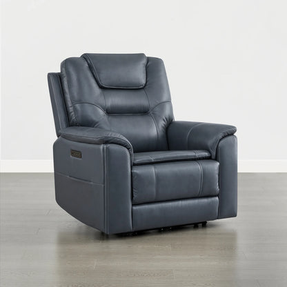 Ramos Genuine Leather Zero Gravity Power Recliner with Power Headrest