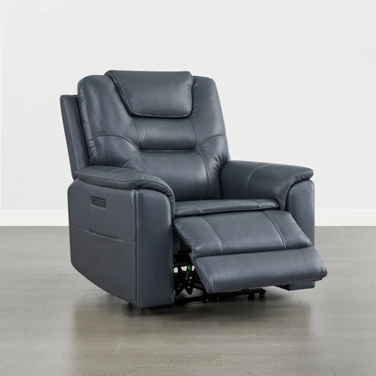 Ramos Genuine Leather Zero Gravity Power Recliner with Power Headrest