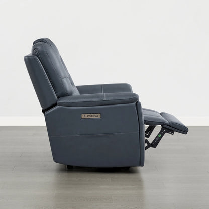Ramos Genuine Leather Zero Gravity Power Recliner with Power Headrest