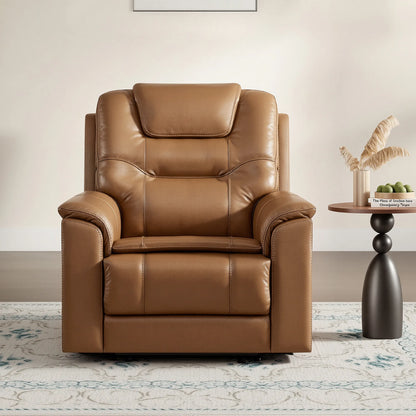 Ramos Genuine Leather Zero Gravity Power Recliner with Power Headrest