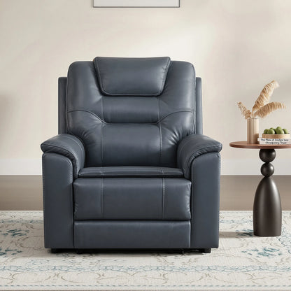 Ramos Genuine Leather Zero Gravity Power Recliner with Power Headrest