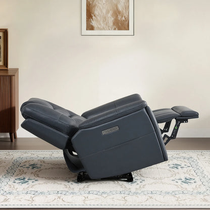 Ramos Genuine Leather Zero Gravity Power Recliner with Power Headrest