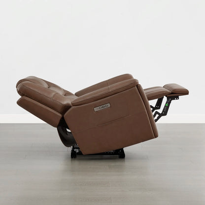 Ramos Genuine Leather Zero Gravity Power Recliner with Power Headrest